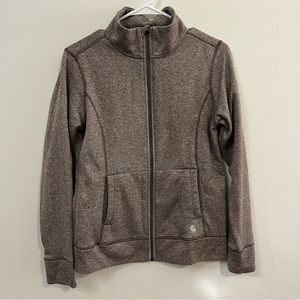 Women’s Small Carhartt Force Extremes Light Purple Heather Full Zip Sweatshirt